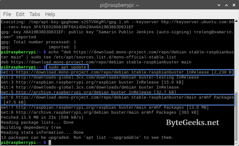 Raspberrypi-repositories-update